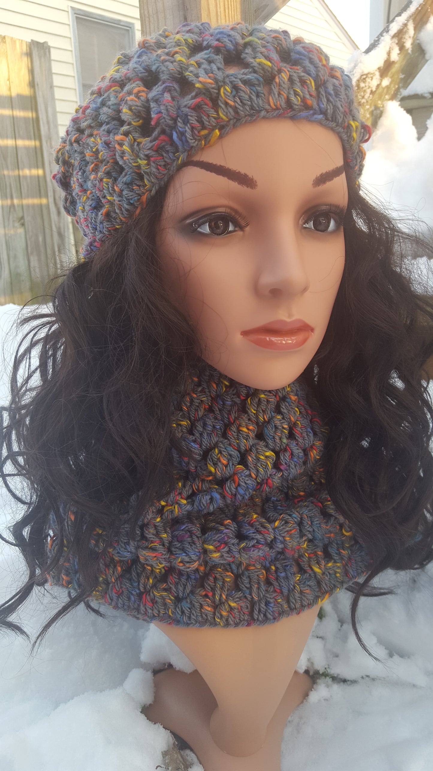 2 piece neck cowl