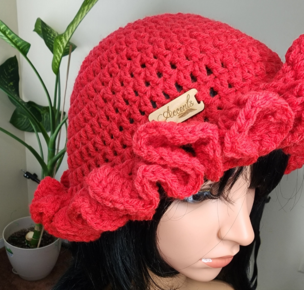 Ruffled Hat